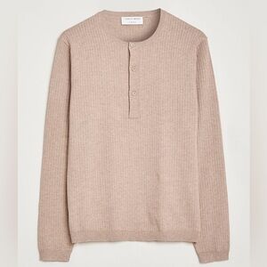 Tiger of Sweden Beige Henley Wool-Mix Sweater

30% Wool
70% Cotton